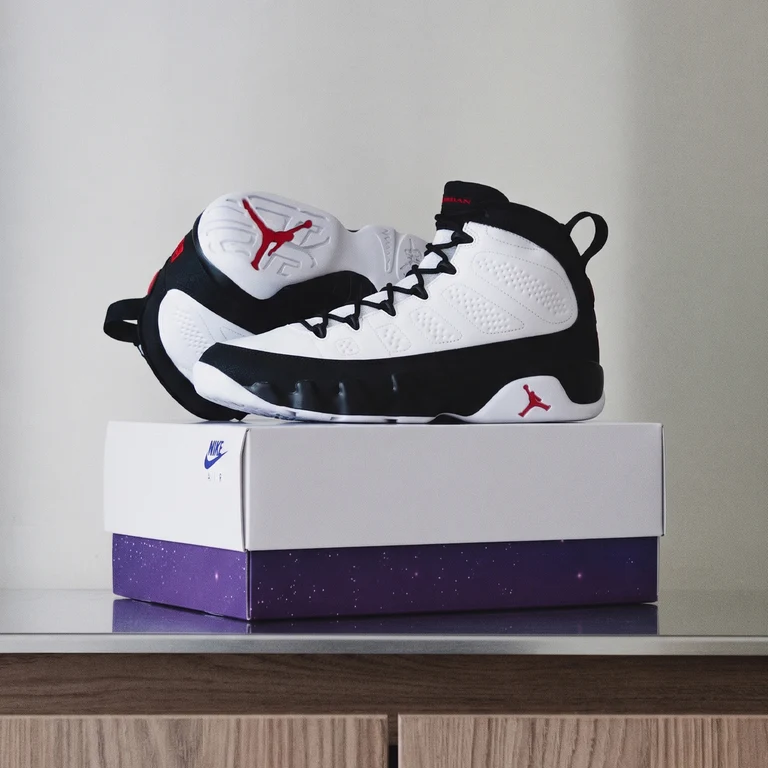 Air Jordan 9 Space Jam 2026 White Black True Red